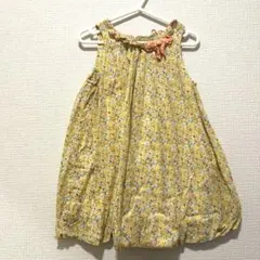 ベビー　キッズ　ワンピース　花柄　80cmのサムネイル