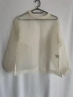 CIAOPANIC TYPY オーガンジートップス　シースルー　長袖シャツ
