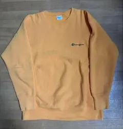 Champion リバースウィーブ オレンジ トレーナー Lサイズ