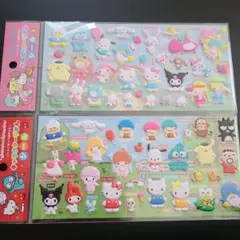 こ*の様 サンリオ　キャラクターずかんシール　正規品