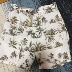 BANANA REPUBLIC パームツリー柄 ショートパンツ 31のサムネイル
