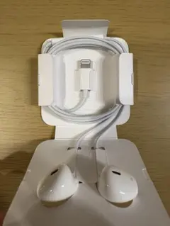 〔新品〕アップル 純正 イヤホン EarPods ライトニング コネクター