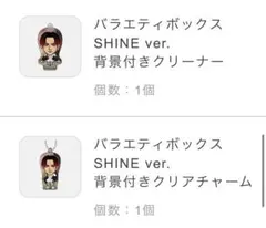 OMI オンラインブース 背景ありクリアチャーム 背景付きクリーナー