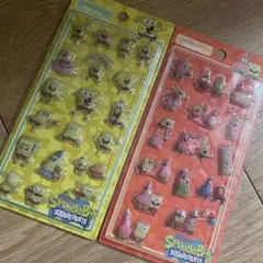 正規品スポンジ・ボブ パフポップシール　2シートセット