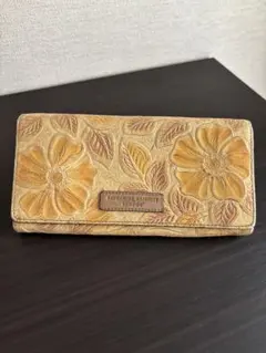 キャサリンハムネット ロンドン 財布 花柄 イエローのサムネイル
