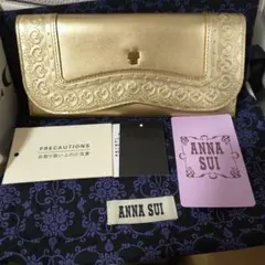 新品　ANNA SUI アナスイ 長財布 巾着付きのサムネイル