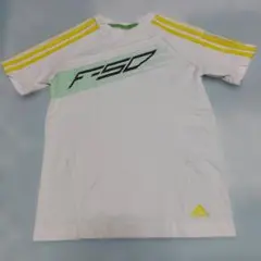 adidas 半袖Tシャツ ホワイト イエロー