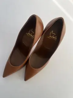 Christian Louboutin ブラウン ハイヒール