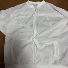 お*や様 ダンスキン　ホワイト ジップアップ ブルゾンのサムネイル