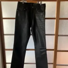 NANKAI 革パン　牛革　パンツ　ナンカイ