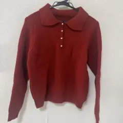 襟付きニット ニット