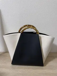 ROPE バンブーハンドル 2wayバッグ