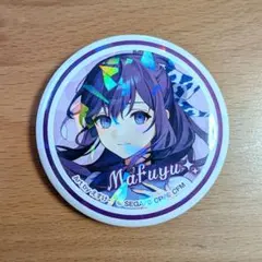 メルカリ便　プロセカ　ローソンコラボ　ホログラム缶バ　朝比奈まふゆ