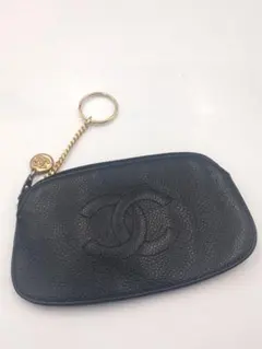 シャネル　CHANEL キャビアスキン　コインケース