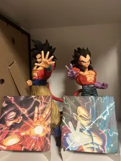 ドラゴンボール フィギュア 孫悟空 ベジータ 超サイヤ人4　グレイテストサイヤン