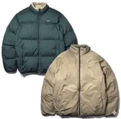 00s NIKE archive ダウンジャケット　リバーシブル　テック　y2k