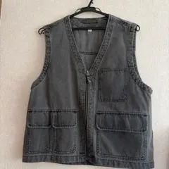 GU デニムベスト