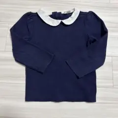 baby GAP ネイビー襟付きTシャツ 2歳用 長袖 90cm