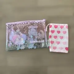 ポーチと巾着セット