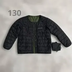 美品＊mont-bell サーマラップ ラウンドネックジャケット キッズ 130