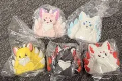 全5種フルコンプ】ちょコンと九尾さま おすわりクリップ セット 未開封