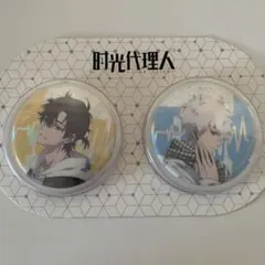 時光代理人 マルイ 写真館 出張所 マグネット缶バッジ トキ グッズ-バッチ】時光代理人 -LINK CLICK- 缶バッジ 誕生花シリーズ