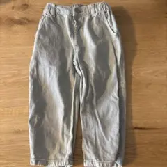 【未使用※傷あり】ZARA BALOON FITデニムパンツ（98cm）