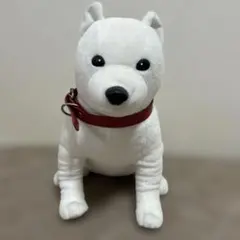 しゃべって歩くお父さん 白い犬 ぬいぐるみ ソフトバンク - メルカリ