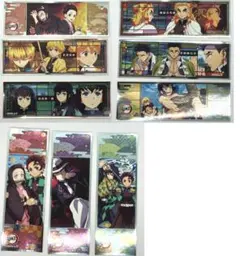 9枚セット 鬼滅の刃 ロングステッカー