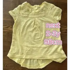 next 半袖 カットソー 2-3y 98cm Tシャツ チュニック ネクストのサムネイル