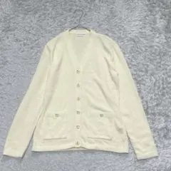 LAISSER-FAIREニットカーディガンＶネック長袖［F］アイボリー系