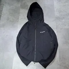 Columbia shell jacket y2k ドローコード 短丈 ブラック