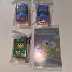 サンリオ　チョコボックス　マスコット　ウエハース　カード　4点セット