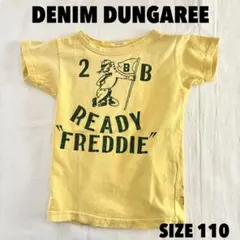 DENIM DUNGAREE 110 Tシャツ ヴィンテージ加工 ステンシルのサムネイル
