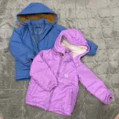 ⭐︎BABY DOLL⭐︎ボア付きダウンコート 120 セット