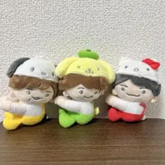 なにわ男子　サンリオクリップマスコット　3点セット