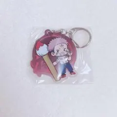 呪術廻戦　ふでマメ アクリルキーホルダー ダーク　両面宿儺