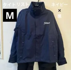 新品☆タイトリスト☆レインウェア☆セットアップ☆ネイビー☆LL