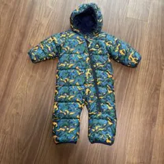 BURTON 迷彩柄 フード付きスキーウェア 12M