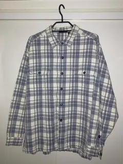 90s ポルトガル製 Patagonia heavy flannel shirt