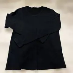 Urban Research ブラック長袖カットソー