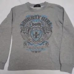 美品　グレー トレーナー 150