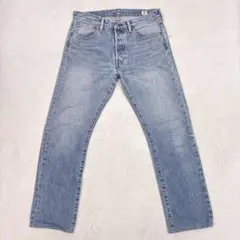 リーバイス 501 USA製 ホワイトオーク コーン デニム w32 ヒゲ