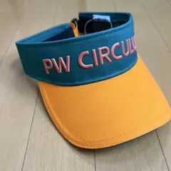 新品　PW CIRCULUS バイザー 【UNISEX】オレンジ グリーンのサムネイル