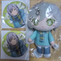 日野森志歩 はぴこれ ぬいぐるみ 缶バッジ