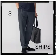 SHIPS【美品】〈手洗い可能〉リネン トロピカル SOLOTEX(R) パンツ