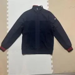 トミー　ネイビー ジップアップ ジャンパー