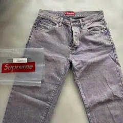 supreme regular jeans 30 lavender