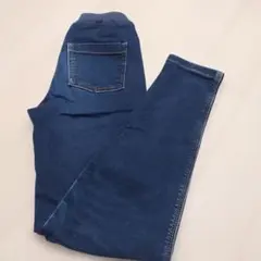 ダークブルー ストレートレッグ デニムパンツ　150　GU