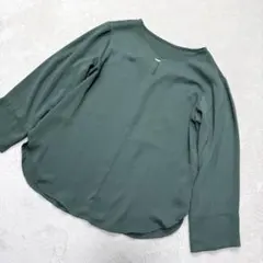 YECCA VECCA ブラウス　グリーン　Fサイズ　美品のサムネイル